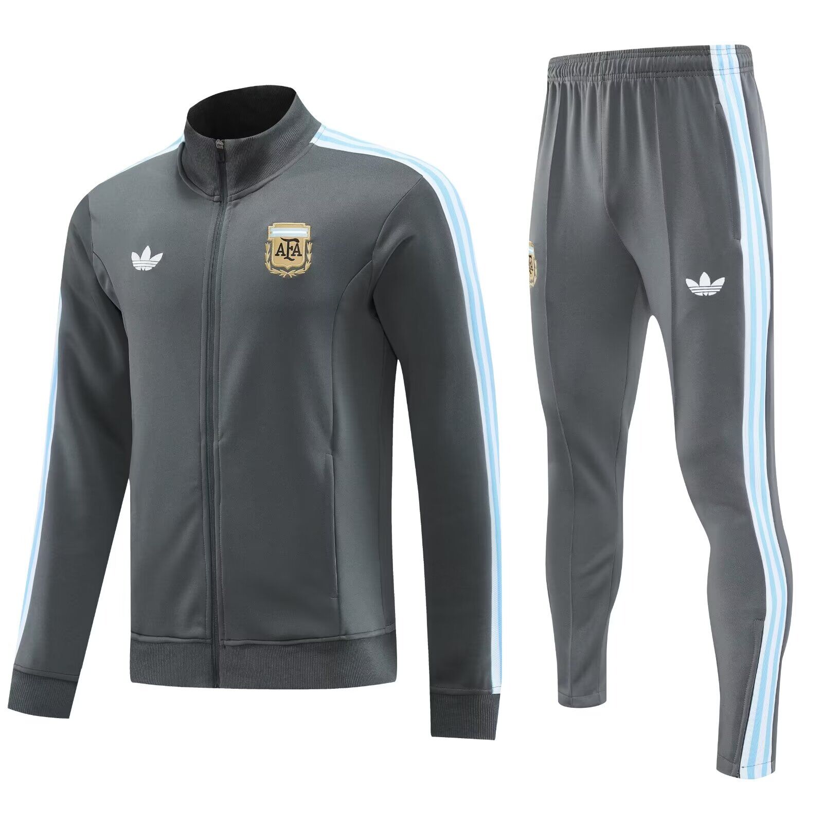 AAA Quality Argentina 24/25 Tracksuit - Grey